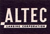 Early Altec-Lansing logo
